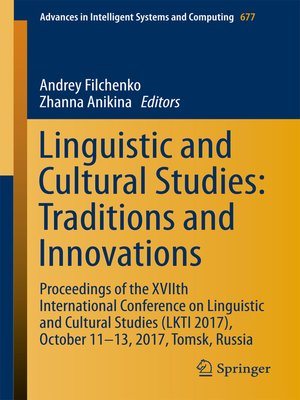 cover image of Linguistic and Cultural Studies